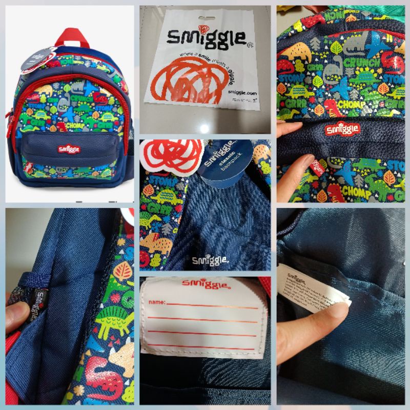 Tas Ransel Smiggle toodler/Tas smiggle