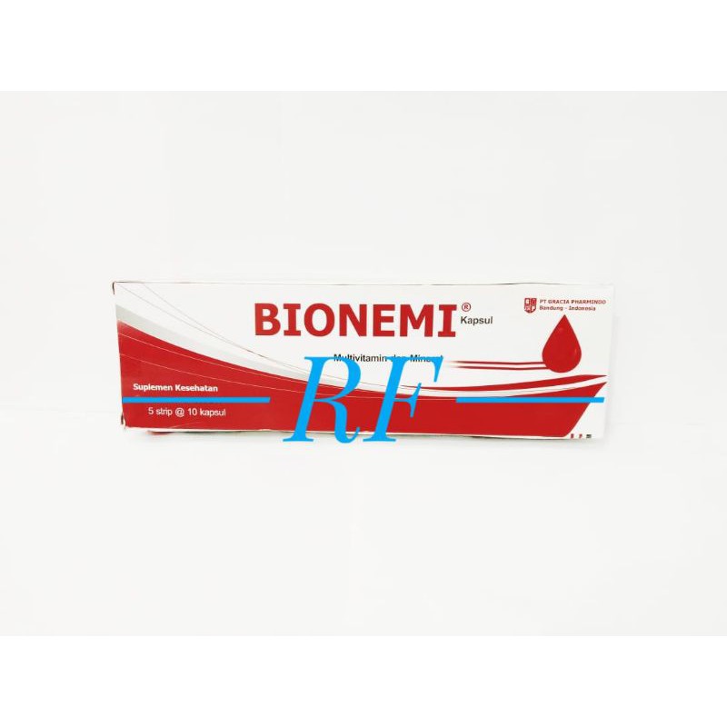 

Bionemi Capsule isi 50 (Gracia) Jual per box