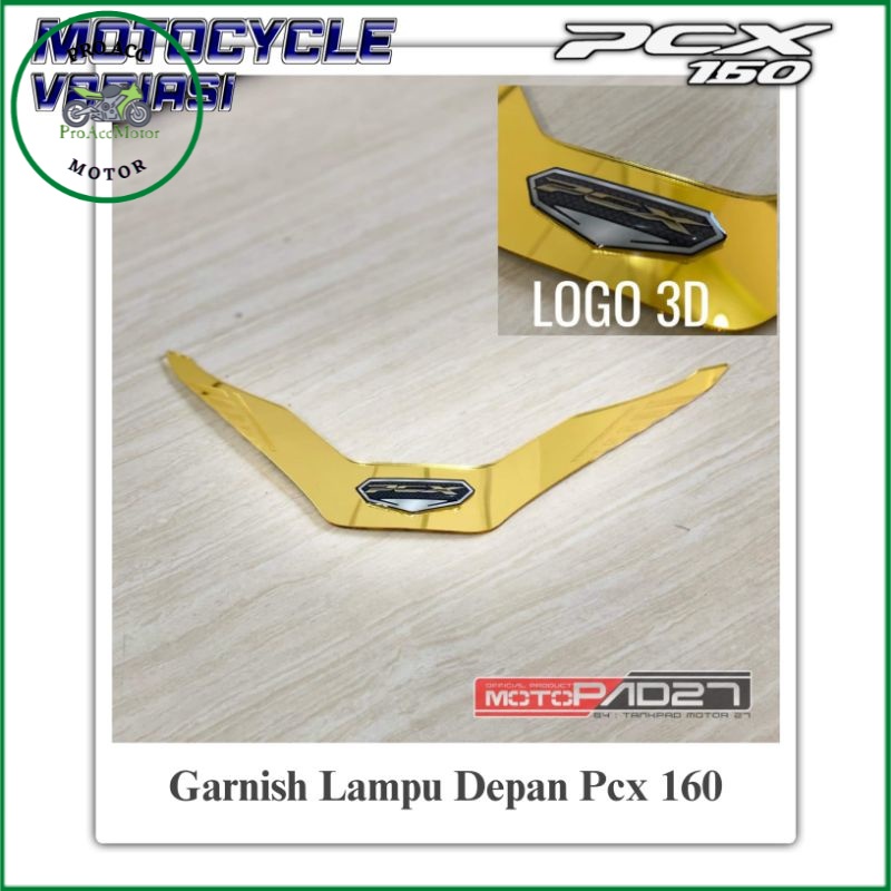 Garnish Lampu Depan Pcx 160 Garnis Alis Lampu Depan PCX 160