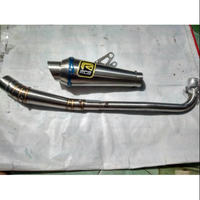 Knalpot RCB racing PNP jupiter vegaR supra revo blade grand dll