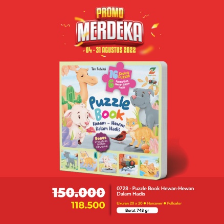 Hot Sale!!! Puzzle Book Hewan-Hewan Dalam Hadis (Ziyad)