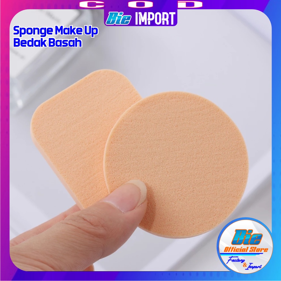 2 Pcs Sponge Make Up / Spon Bedak Arlia Korean Style Import