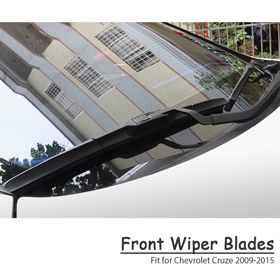 1 Set Karet Wiper Kaca Depan Mobil Untuk Chevrolet Cruze 2018 2017 2016-2009