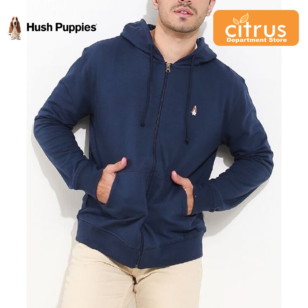 Hush Puppies Zipper Ridict Hoodie Pria