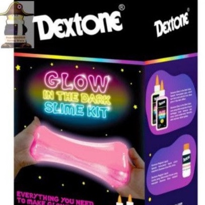 Dextone glow in the dark slime kit
