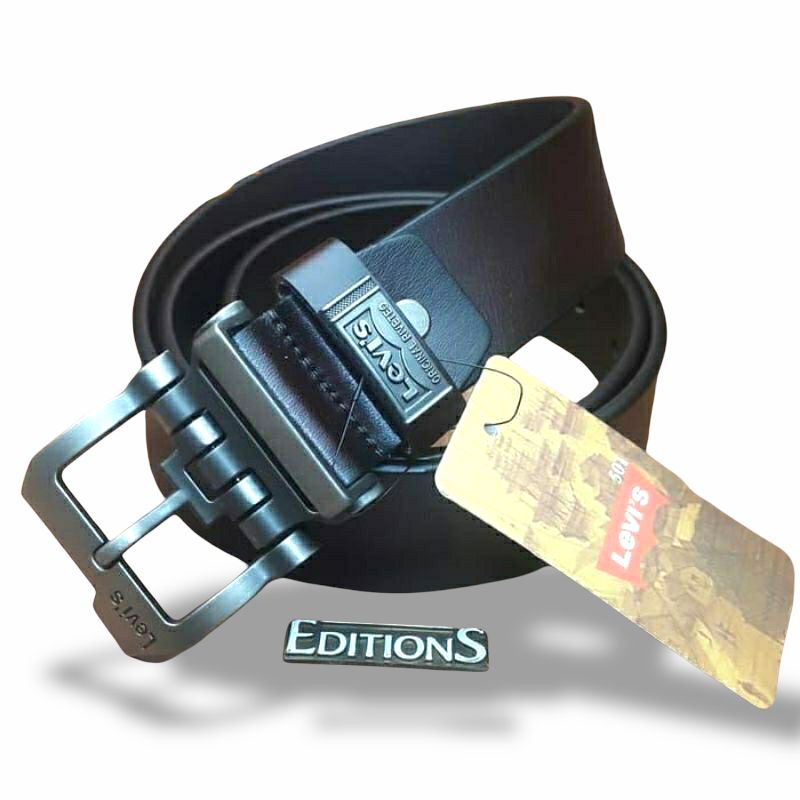 ikat pinggang pria kulit asli best seller genuine leather gesper pria kepala robot