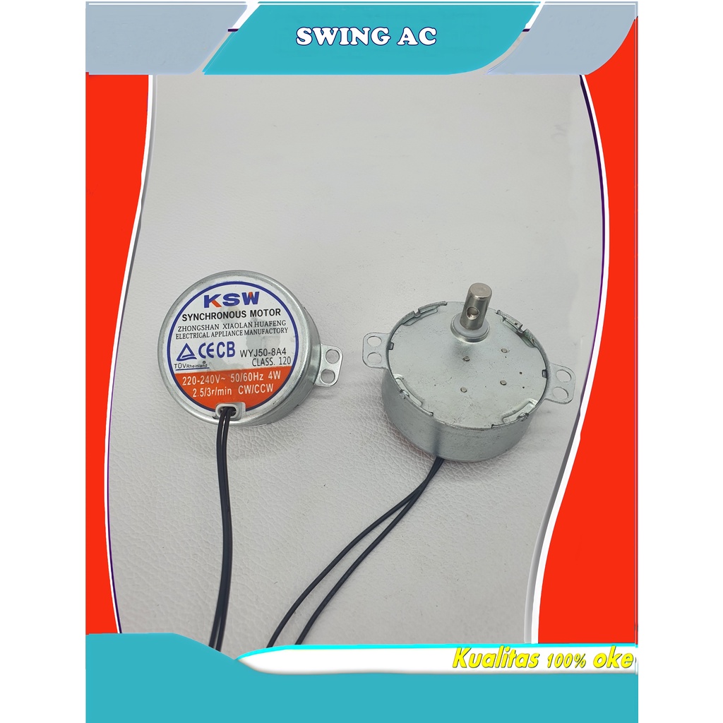 MOTOR SWING AC | DINAMO SWING ROTARI SYNCHRONOUS | SWING ROTARY |  SYNCHRONOUS ROTARY  220VAC