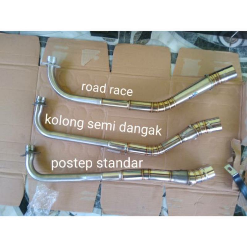 pipa leher knalpot motor bebek vega jupiter jupiter z1 supra 125 kharisma blade smash
