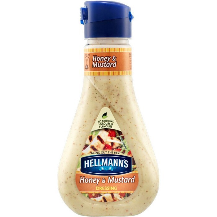 

Hellmann's Honey Mustard Dressing Salad Sauce Bumbu Saus Import