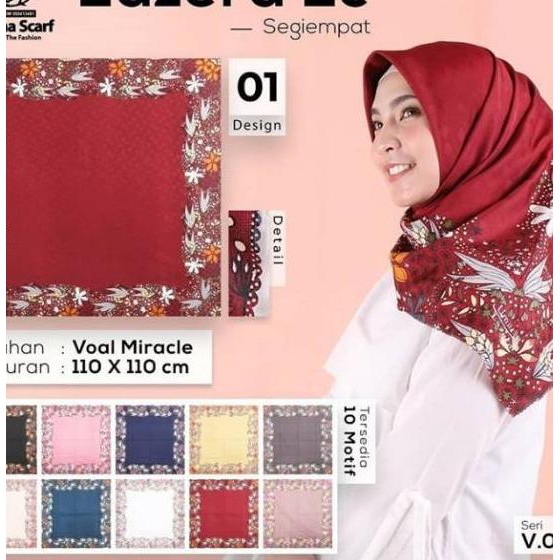 Terbaru Umama voal miracle laser cut motif .,.,