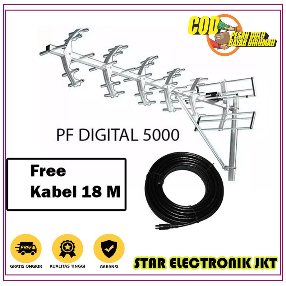 ANTENA DIGITAL/ANTENA LUAR DIGITAL PF 5000