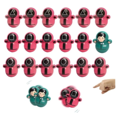 Mainan Boneka Tumbler Cumi-Cumi Kawaii Dekompresi Untuk Hadiah Natal Anak