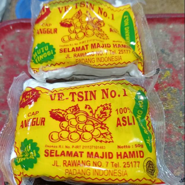 

Vetsin cap anggur ve - tsin cap anggur no. 1 selamat Majid Hamid ve-tsin selamat