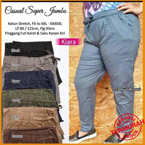 CELANA HAREM PANTS SUPER JUMBO & JOGER PANTS JUMBO Premium
