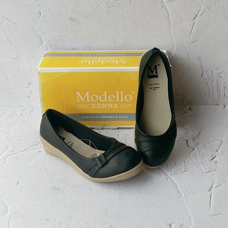 FLATSHOES SEPATU KERJA WANITA MODELLO (BRAND RAMAYANA) ORIGINAL