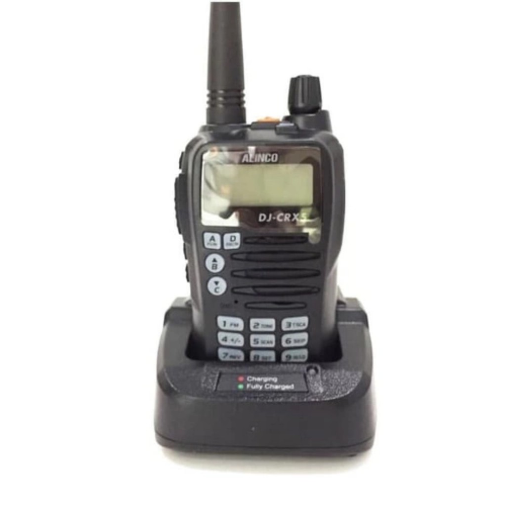 HANDY TALKY ALINCO DJ-CRX 5 CRX5 DUALBAND VHF UHF 400MHz NEW ORIGINAL GARANSI RESMI POSTEL