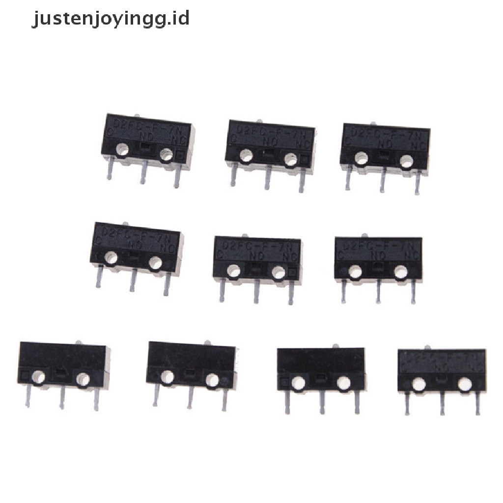 // justenjoyingg.id // 5PCS Micro Switch Microswitch For OMRON D2FC-F-7N Mouse D2F-J Microswitch ~