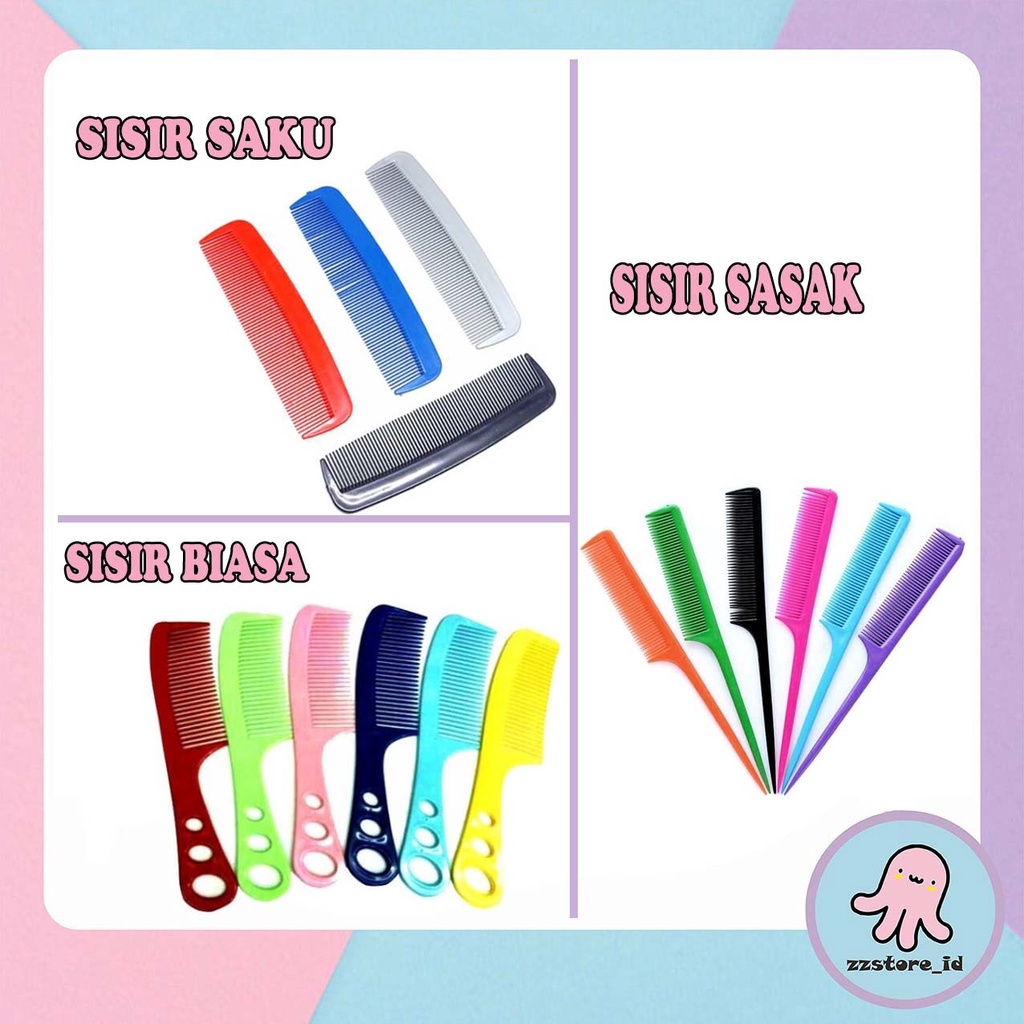 Sisir SASAK konde / Sisir Rambut SIKAT / SISIR SAKU