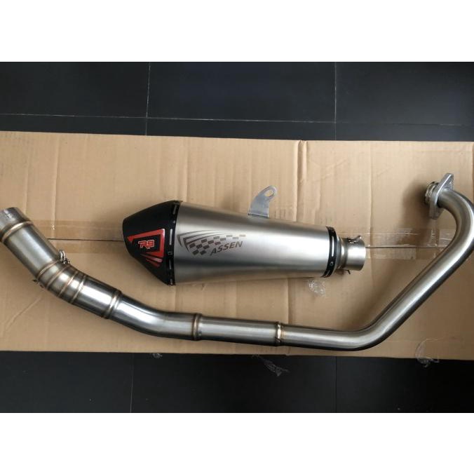 Knalpot R9 assen yamaha R15