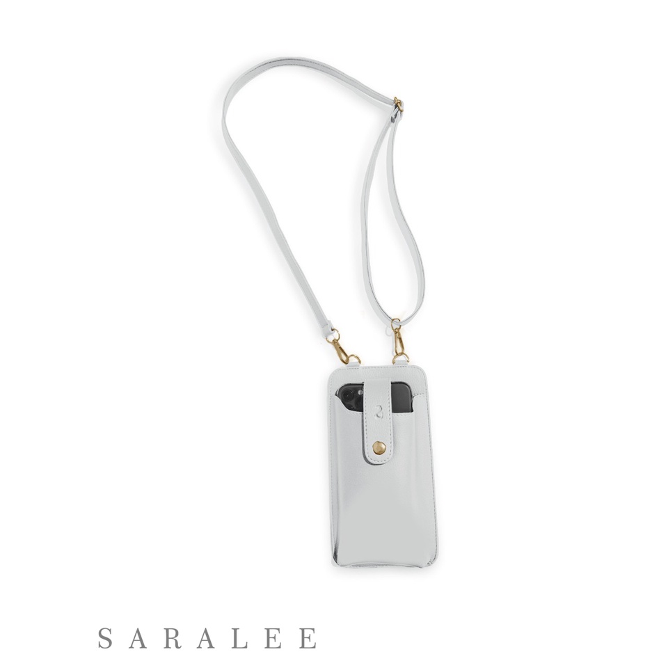 SARALEE - Keitai bag white