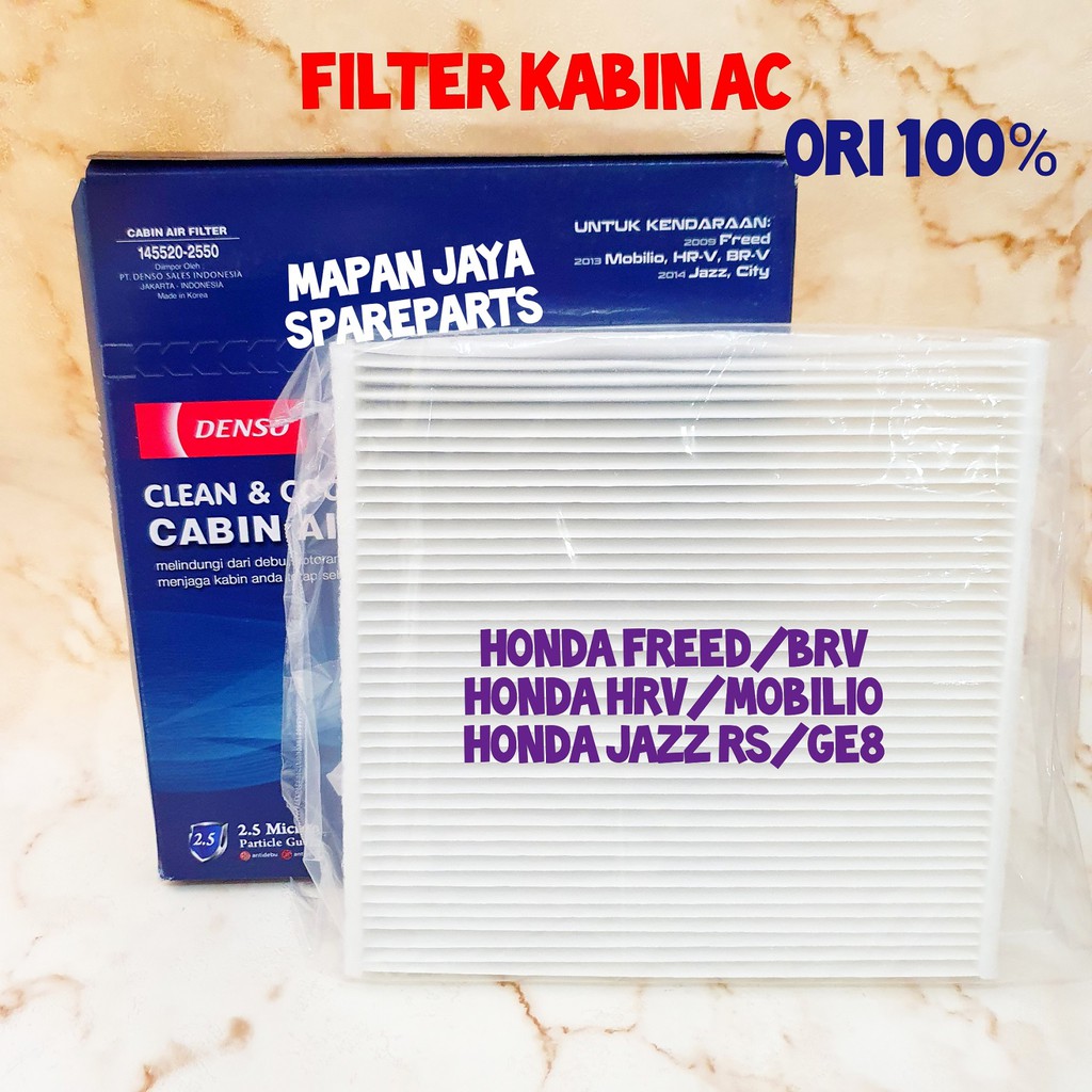 FILTER AC DENSO - MOBILIO / BRIO / HRV / BRV / JAZZ RS / FREED