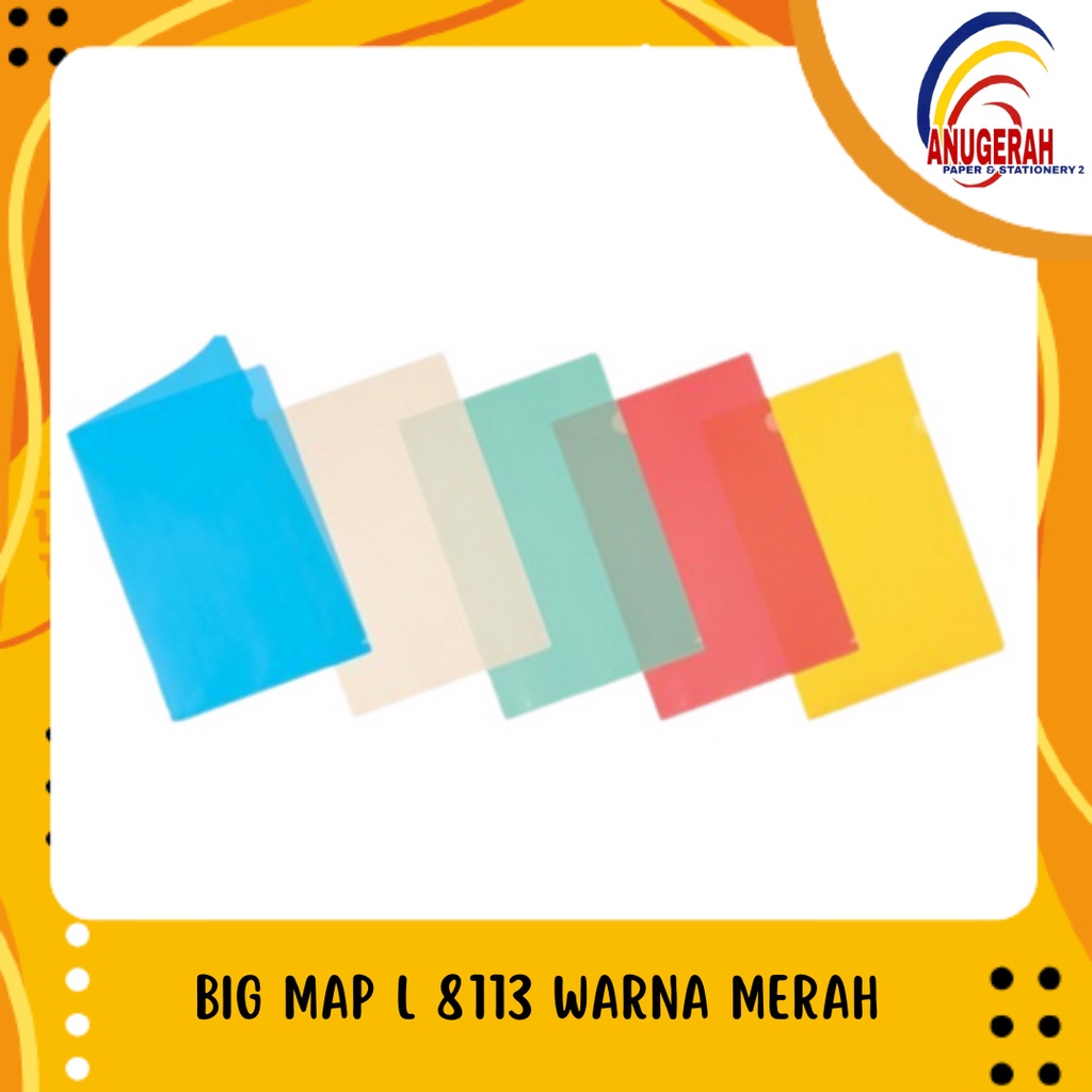 

BIG MAP L 8113 WARNA MERAH (PCS)