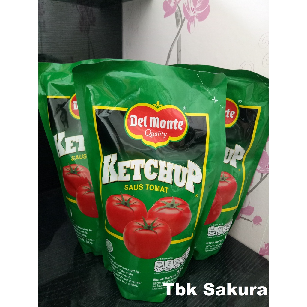 

Saos tomat dan sambal delmonte 1Kg