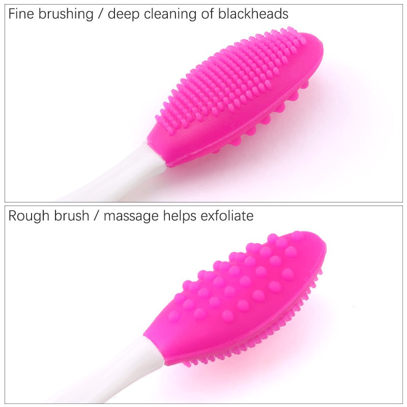 Brush Pembersih Komedo / Jerawat Bahan Silikon Lembut