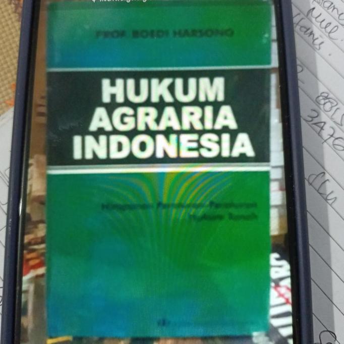 

Buku Hukum Agraria Indonesia - Boedi Harsono NEW