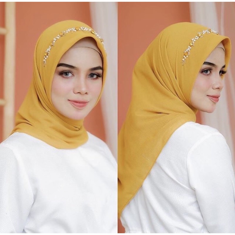 Jilbab SEGI EMPAT PAYET/BELLA SQUARE KERUDUNG SEGIEMPAT PAYET BANDO