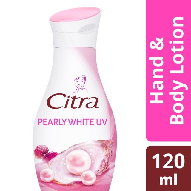 Citra Hand Body Lotion Natural Glowing White UV 120ml