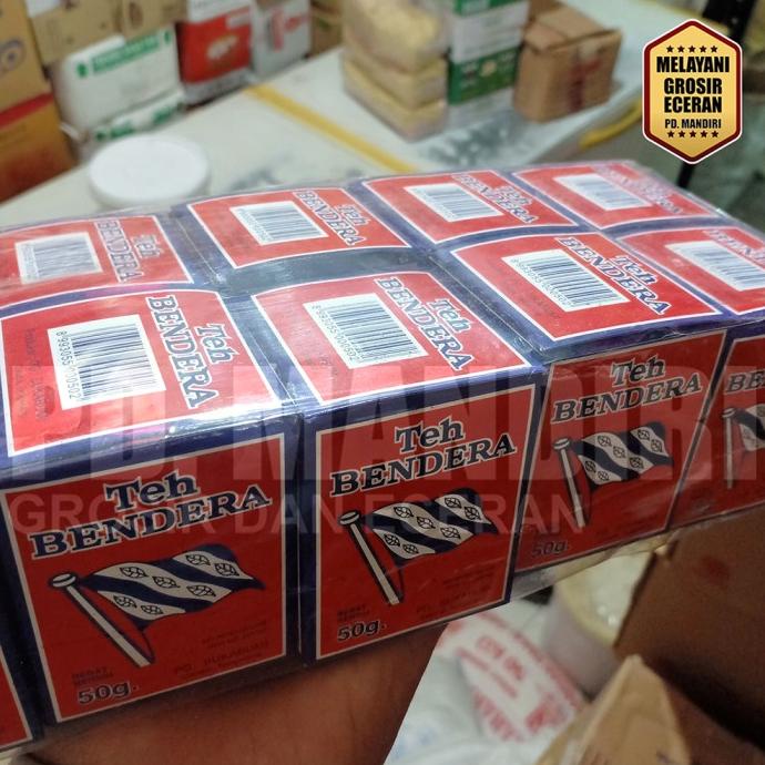 

[COD] TEH BENDERA 50 GR ISI 10 PCS [COD]