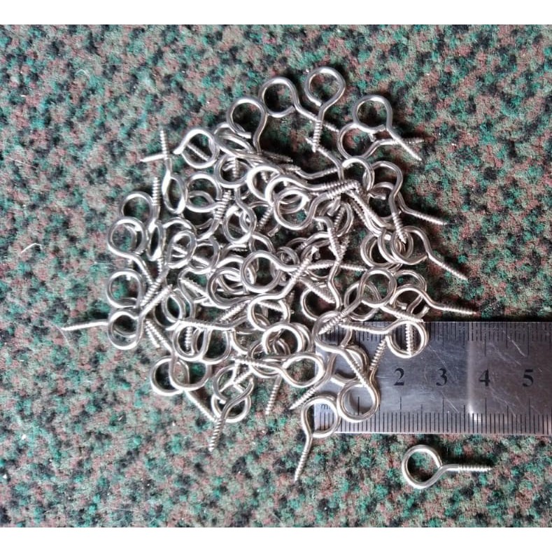 Sekrup Mata Tutup No 2 /Screw Eyes (10pcs)