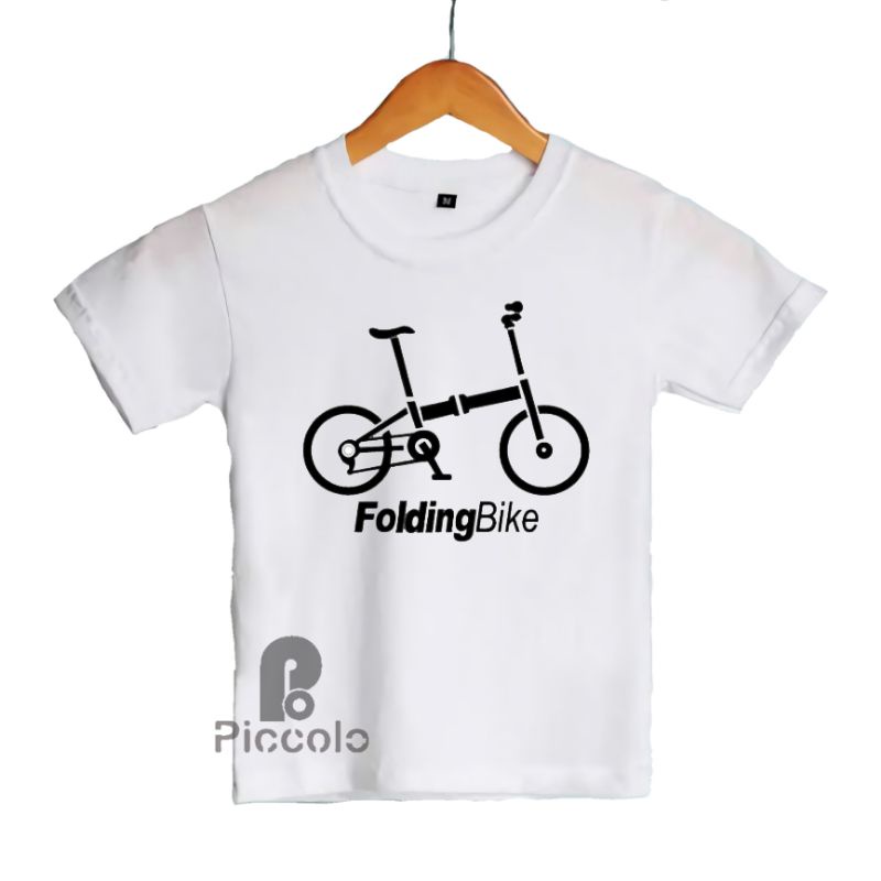 Kaos Baju anak anak Sepeda Lipat Folding Bike Kaos Sport -