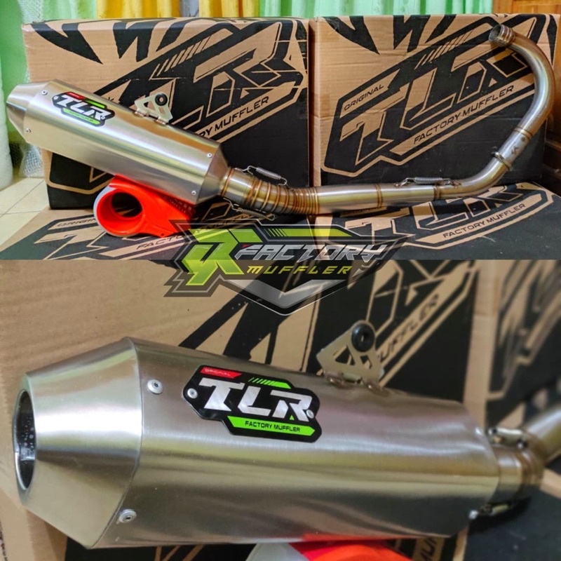 knalpot CB GL MP TIGER tipe kapsul diamond by TLR muffler original
