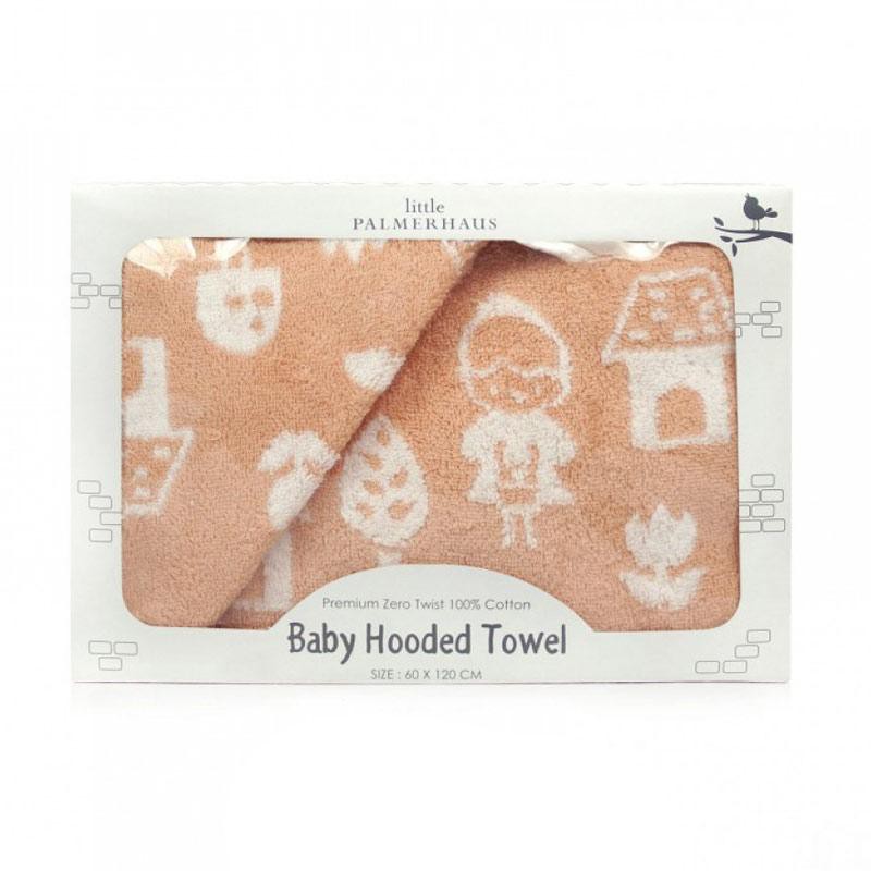 Handuk Berhoodie untuk Bayi dan Anak / Little Palmerhaus Baby Hooded Towel (60×120)