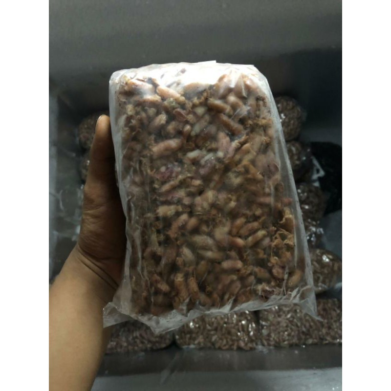 

baby cumi segar 0,5-2cm 1kg/1000 gram segar terlaris