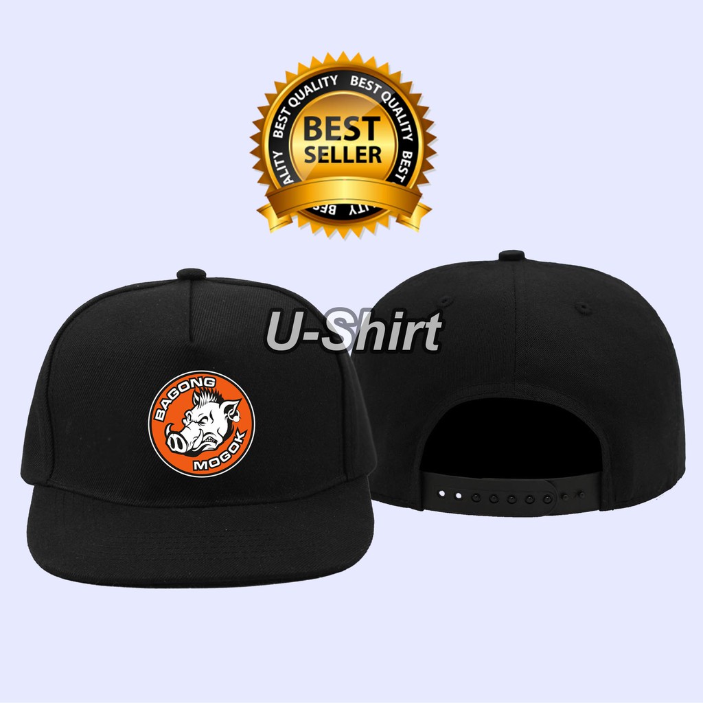 TOPI SNAPBACK BAGONG MOGOK MURAH TERBARU PRIA&WANITA DISTRO U-SHIRT