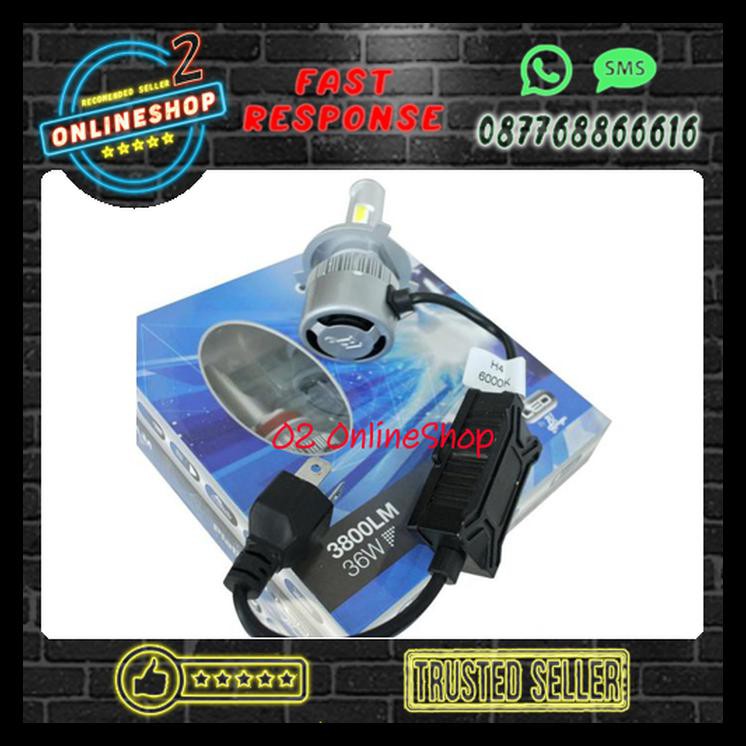 TERLARIS LAMPU MOBIL H4 LED MEREK B1 LAMPU LED H4 BOHLAM LAMPU LED MOBIL H4 