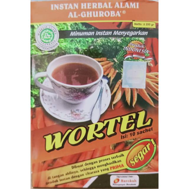 

Minuman instan Wortel