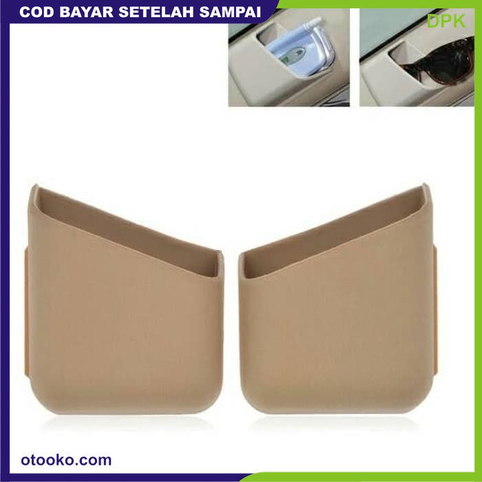 Kantung Pilar Mobil Car Storage Pillar Pocket Box Card Organizer