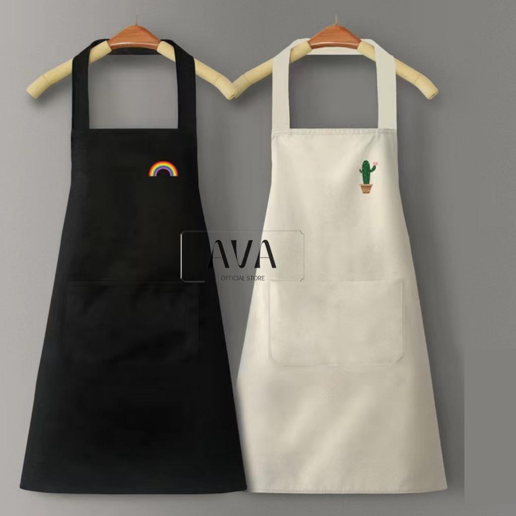 

Gardenglories Apron Waterproof Motif / Celemek Masak Dapur Koki Chef / Apron Kitchen Waterproof Anti