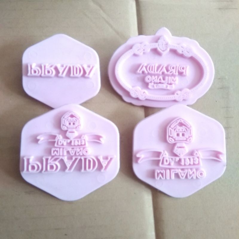 Cetakan Fondant Model huruf