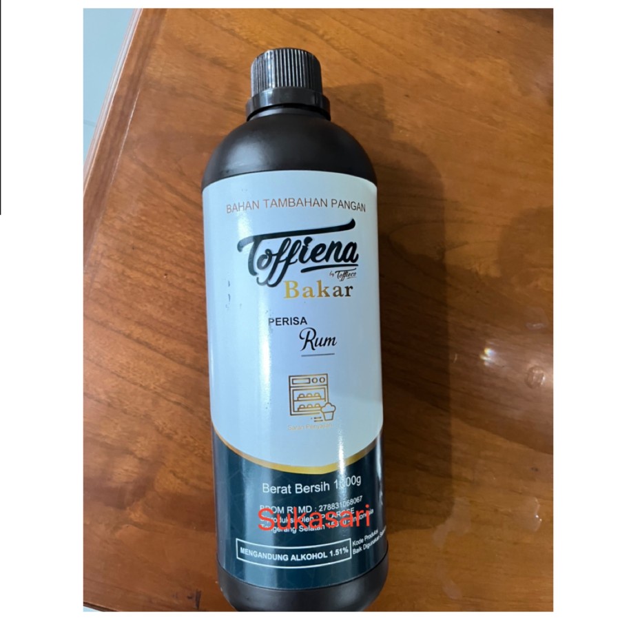 

Toffieco Rum Bakar 1kg Rhum Toffiena perisa flavor