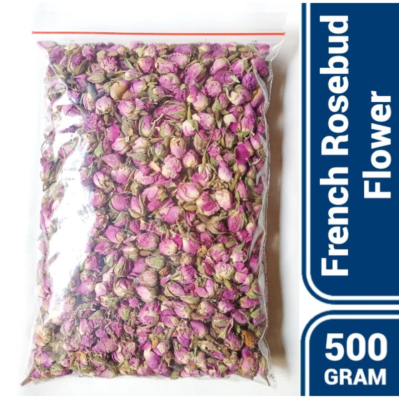 French Rose Buds Flower Tea / Teh Bunga Mawar Francis - 1 Kg