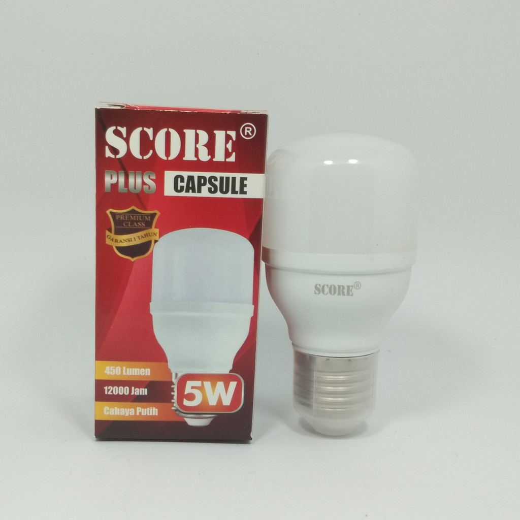 Score Plus Lampu LED Capsule 5 Watt - Cahaya Putih (Garansi 1 Tahun)