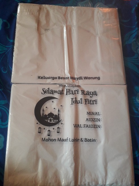 Plastik Sablon Murah, Plastik Olshop, Plastik Kresek, Plastik Murah Free Desain