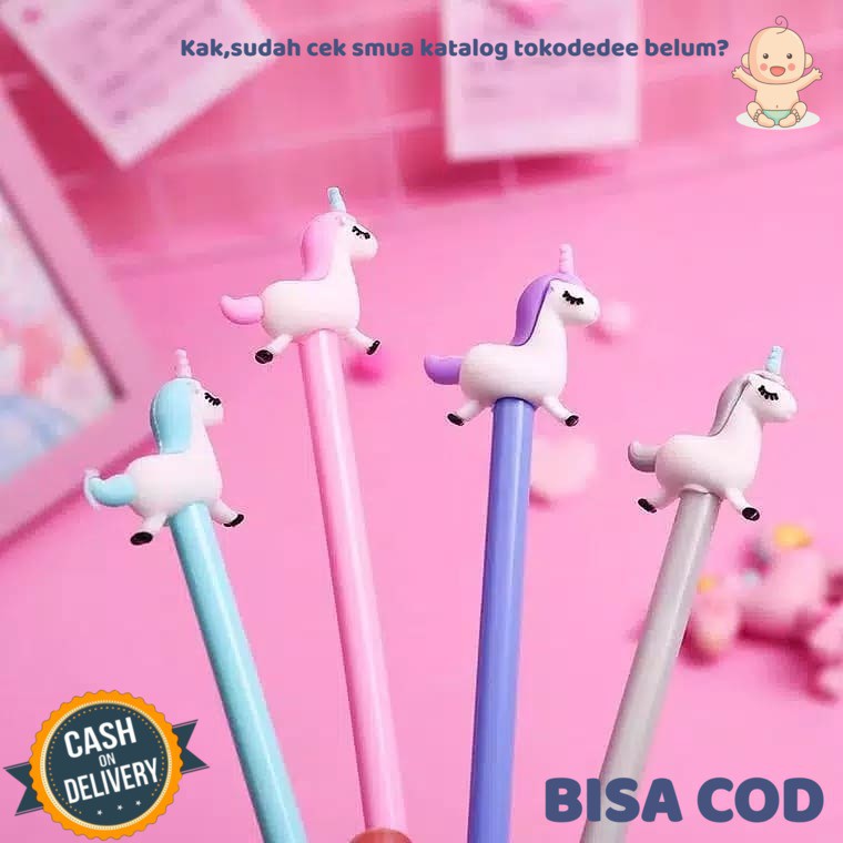 

Sen&sun Pulpen Body Unicorn / Pulpen Full Body Unicorn Lucu