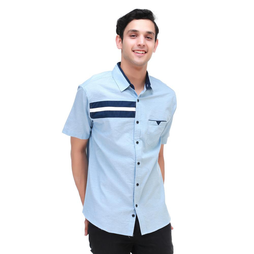 M231 Kemeja Pria Basic Combination Cotton Rich Lengan M231 Kemeja Pria Basic Combination Cotton Rich Lengan