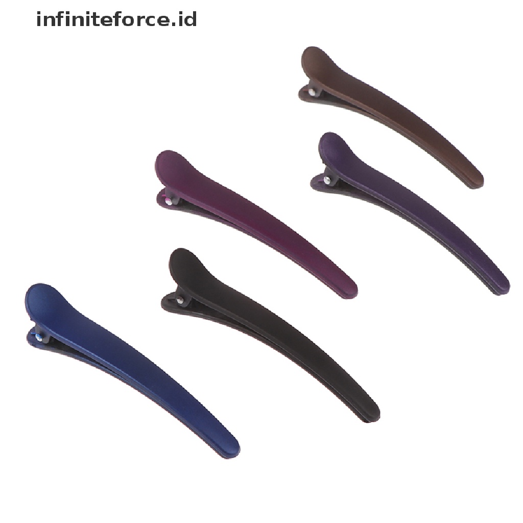 1pc Jepit Rambut Bahan Plastik Anti Slip